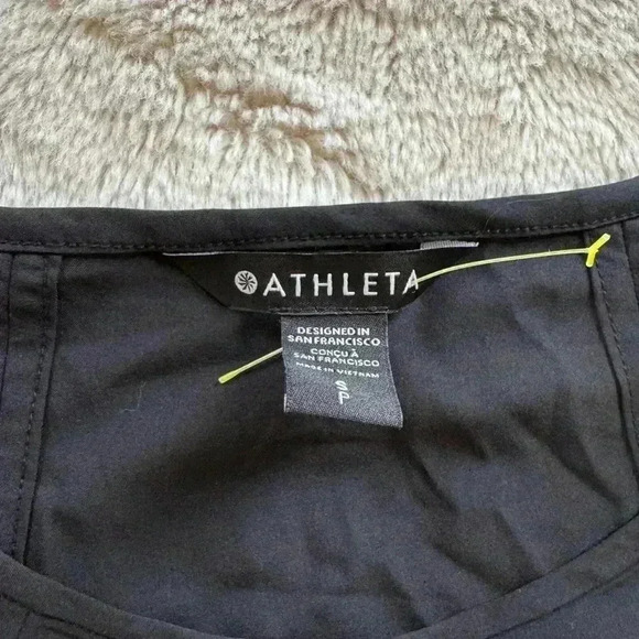 Athleta Black Tank Top size S - Picture 3 of 3